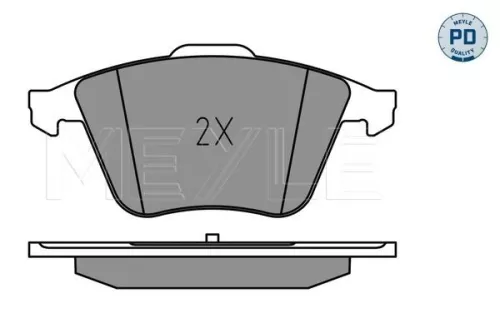 MEYLE Brake Pad Set, disc brake (025 240 2120/PD)
