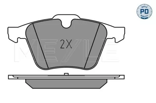 MEYLE Brake Pad Set, disc brake (025 240 7920/PD)