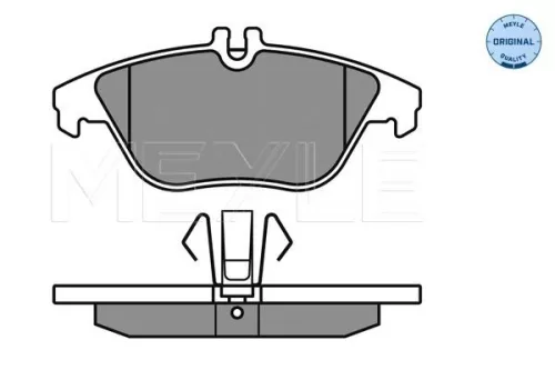 MEYLE Brake Pad Set, disc brake (025 242 5317)
