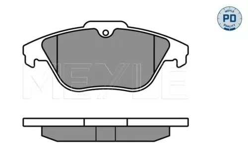 MEYLE Brake Pad Set, disc brake (025 242 5317/PD)