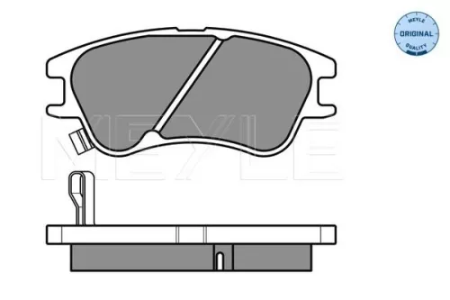 MEYLE Brake Pad Set, disc brake (025 242 7713/W)