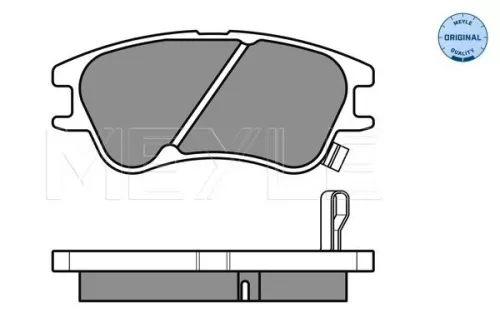 MEYLE Brake Pad Set, disc brake (025 242 7713/W)