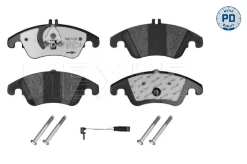 MEYLE Brake Pad Set, disc brake (025 243 1019/PD)