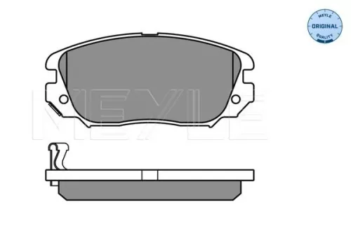 MEYLE Brake Pad Set, disc brake (025 244 1519/W)