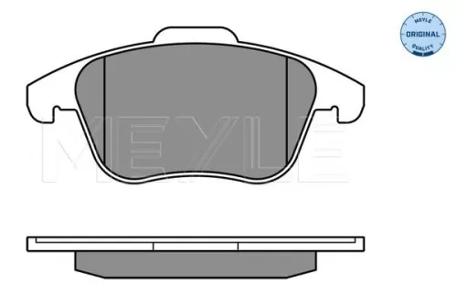 MEYLE Brake Pad Set, disc brake (025 245 5719)