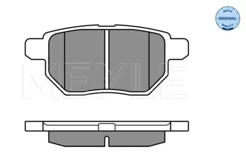 MEYLE Brake Pad Set, disc brake (025 246 1015/W)