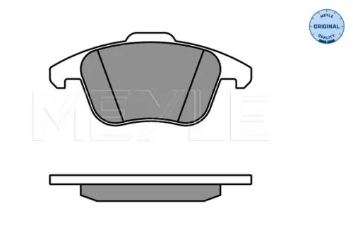MEYLE Brake Pad Set, disc brake (025 247 0520/W)
