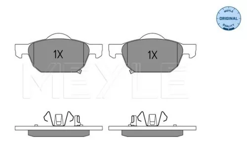 MEYLE Brake Pad Set, disc brake (025 247 9617/W)