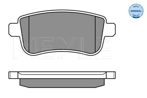 MEYLE Brake Pad Set, disc brake (025 248 2015)