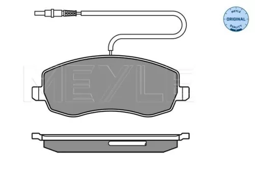 MEYLE Brake Pad Set, disc brake (025 248 3919/W)