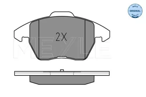 MEYLE Brake Pad Set, disc brake (025 235 8720/W)