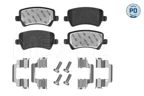 MEYLE Brake Pad Set, disc brake (025 244 9618/PD)