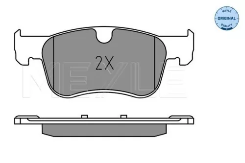 MEYLE Brake Pad Set, disc brake (025 258 3617)