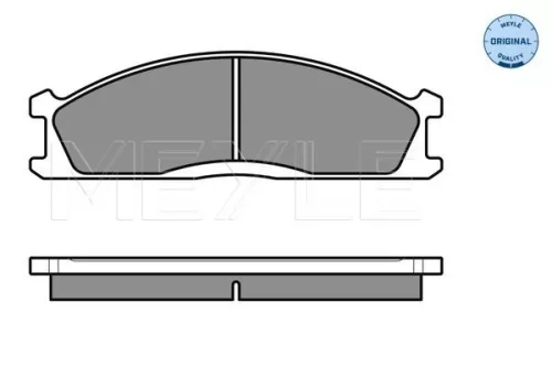 MEYLE Brake Pad Set, disc brake (025 213 4717)