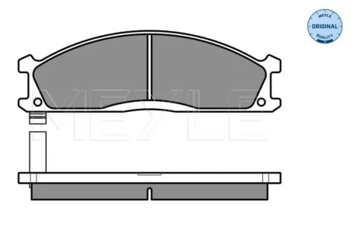 MEYLE Brake Pad Set, disc brake (025 213 4717)