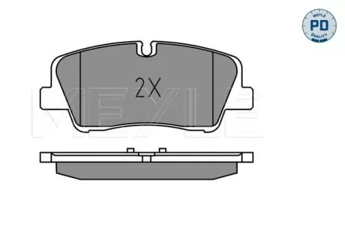 MEYLE Brake Pad Set, disc brake (025 224 1817/PD)