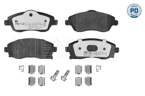 MEYLE Brake Pad Set, disc brake (025 232 2517/PD)