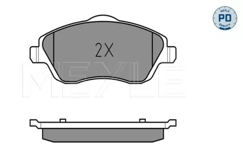 MEYLE Brake Pad Set, disc brake (025 232 2517/PD)