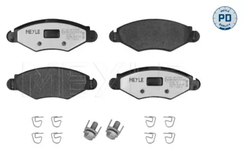 MEYLE Brake Pad Set, disc brake (025 235 9718/PD)