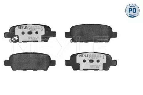 MEYLE Brake Pad Set, disc brake (025 238 7114/PD)