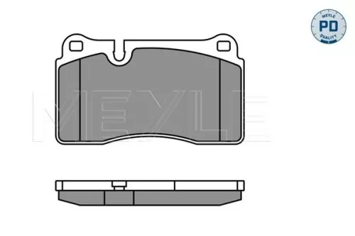 MEYLE Brake Pad Set, disc brake (025 240 9817/PD)