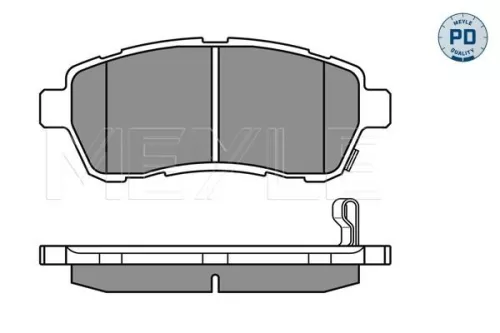 MEYLE Brake Pad Set, disc brake (025 242 8316/PD)
