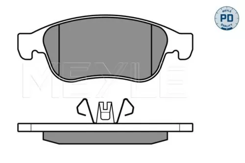 MEYLE Brake Pad Set, disc brake (025 249 1418/PD)