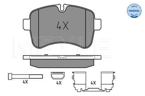 MEYLE Brake Pad Set, disc brake (025 292 3221)