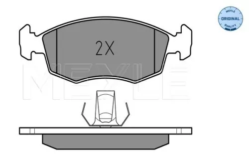 MEYLE Brake Pad Set, disc brake (025 235 5218)