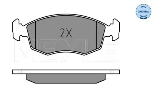MEYLE Brake Pad Set, disc brake (025 235 5218)