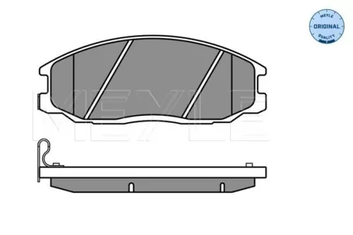 MEYLE Brake Pad Set, disc brake (025 235 6916/W)