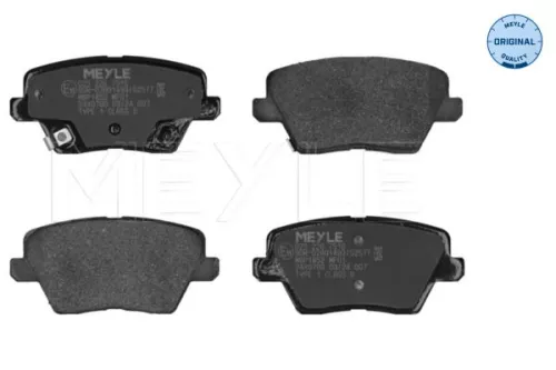 MEYLE Brake Pad Set, disc brake (025 226 7516)