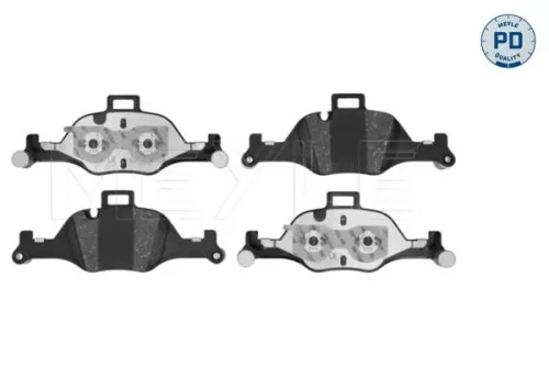 MEYLE Brake Pad Set, disc brake (025 259 0018/PD)
