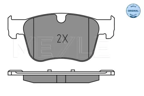 MEYLE Brake Pad Set, disc brake (025 258 3317)