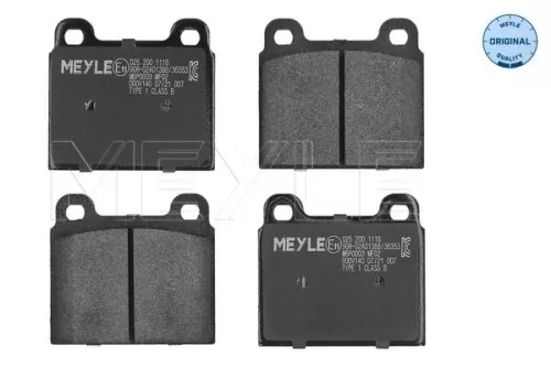 MEYLE Brake Pad Set, disc brake (025 200 1118)