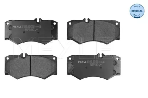 MEYLE Brake Pad Set, disc brake (025 207 8418)