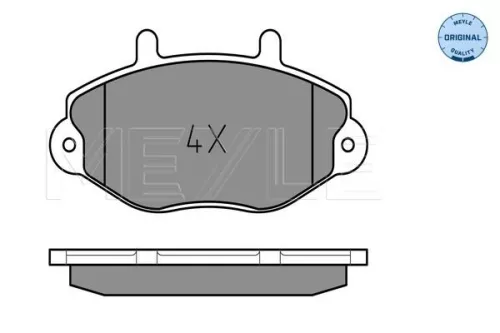 MEYLE Brake Pad Set, disc brake (025 214 6918)