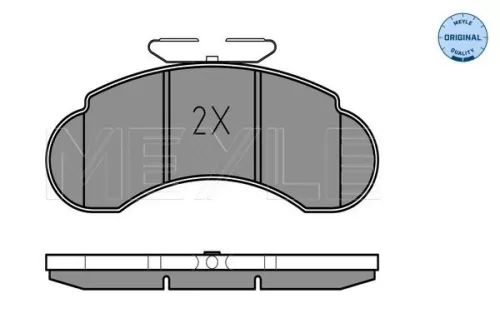 MEYLE Brake Pad Set, disc brake (025 215 7314)