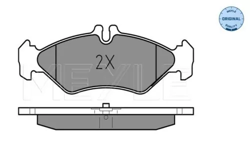 MEYLE Brake Pad Set, disc brake (025 216 2117)