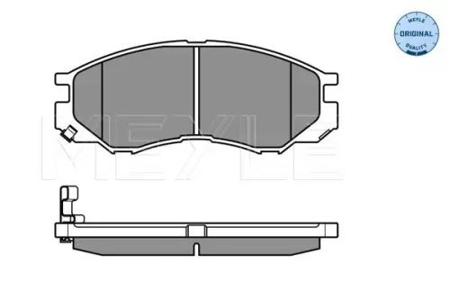 MEYLE Brake Pad Set, disc brake (025 232 9015/W)
