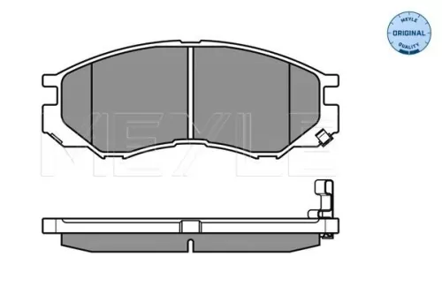 MEYLE Brake Pad Set, disc brake (025 232 9015/W)