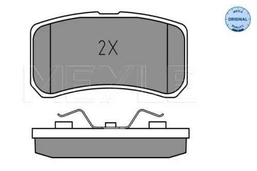 MEYLE Brake Pad Set, disc brake (025 235 8216)