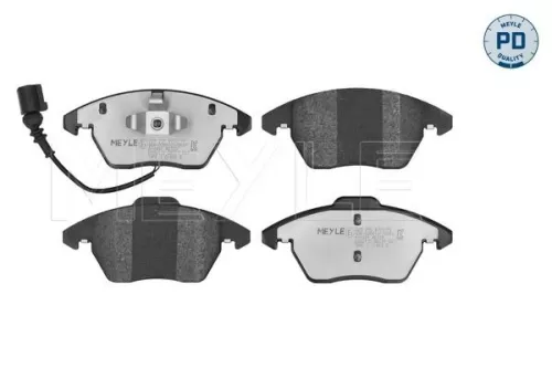 MEYLE Brake Pad Set, disc brake (025 235 8720/PD)