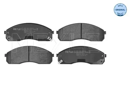 MEYLE Brake Pad Set, disc brake (025 236 4916/W)