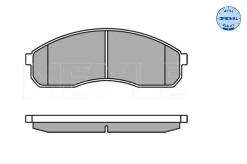MEYLE Brake Pad Set, disc brake (025 236 4916/W)