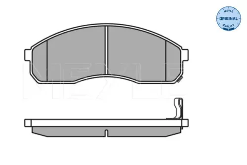 MEYLE Brake Pad Set, disc brake (025 236 4916/W)
