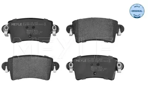 MEYLE Brake Pad Set, disc brake (025 236 6916)