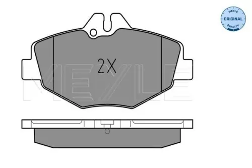 MEYLE Brake Pad Set, disc brake (025 237 4320)
