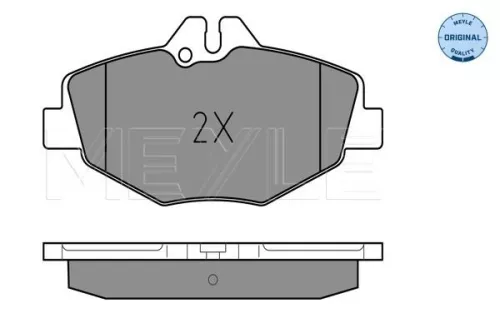 MEYLE Brake Pad Set, disc brake (025 237 4320)