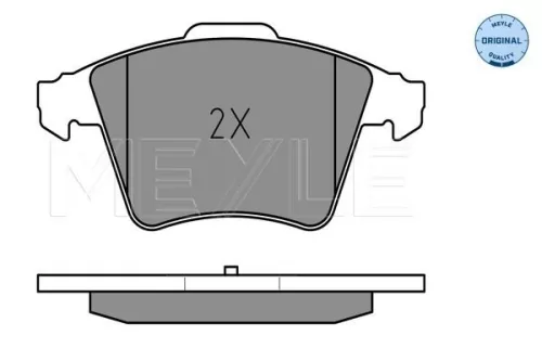 MEYLE Brake Pad Set, disc brake (025 237 4619/W)